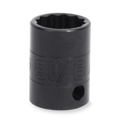 IMDF160 - Nasadka udarowa 3/8" 12-kątna, krótka, calowa, 1/2"