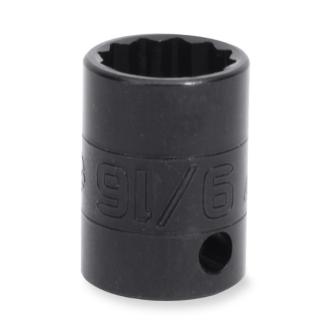 IMDF200 - Nasadka udarowa 3/8" 12-kątna, krótka, calowa, 5/8"