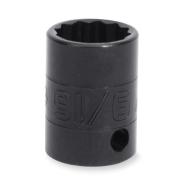 IMDF200 - Nasadka udarowa 3/8" 12-kątna, krótka, calowa, 5/8"