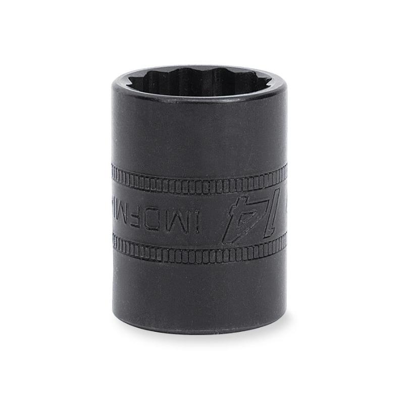 IMDFM17 - Nasadka udarowa 3/8" 12-kątna, krótka, metryczna, 17 mm