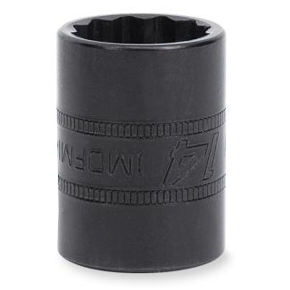 IMDFM19 - Nasadka udarowa 3/8" 12-kątna, krótka, metryczna, 19 mm