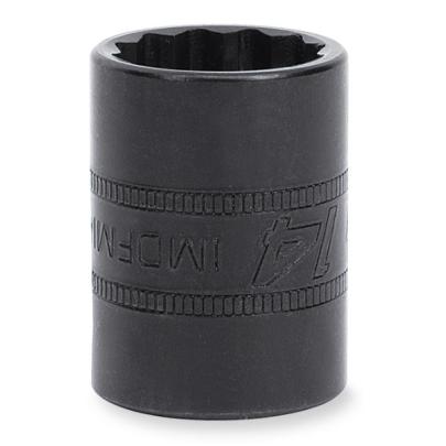IMDFM22 - Nasadka udarowa 3/8" 12-kątna, krótka, metryczna, 22 mm