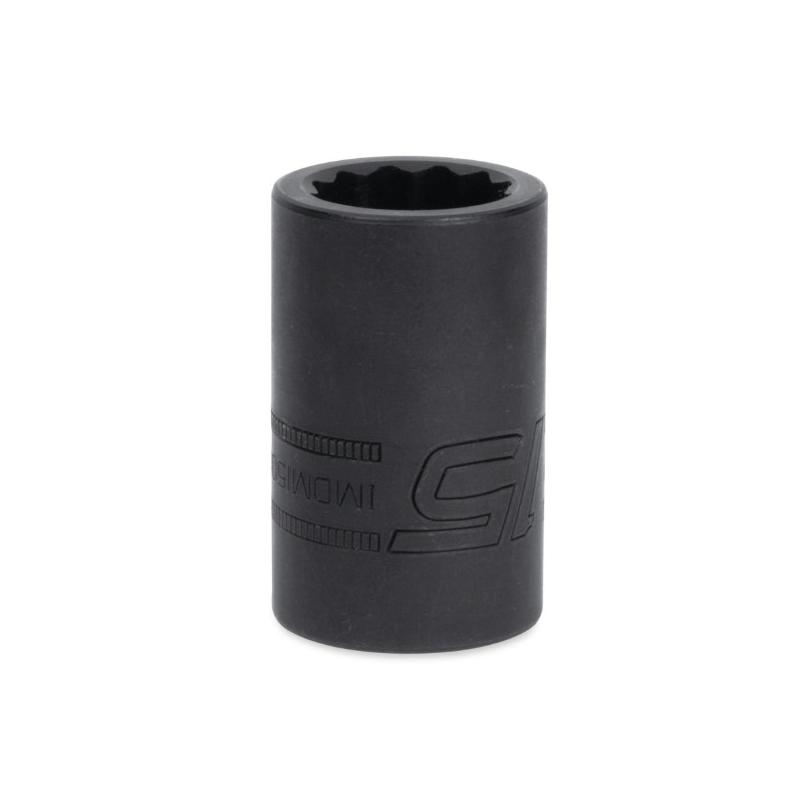 IMDM160A - Nasadka udarowa 1/2" 12-kątna, krótka, metryczna, 16 mm