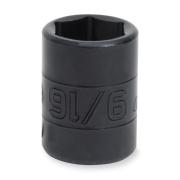 IMF100A - Nasadka udarowa 3/8" 6-kątna, krótka, calowa, 5/16"