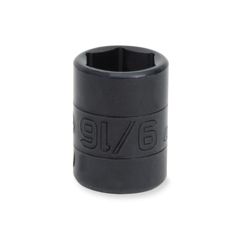IMF140A - Nasadka udarowa 3/8" 6-kątna, krótka, calowa, 7/16"