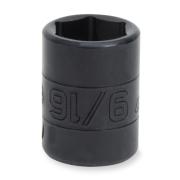 IMF140A - Nasadka udarowa 3/8" 6-kątna, krótka, calowa, 7/16"