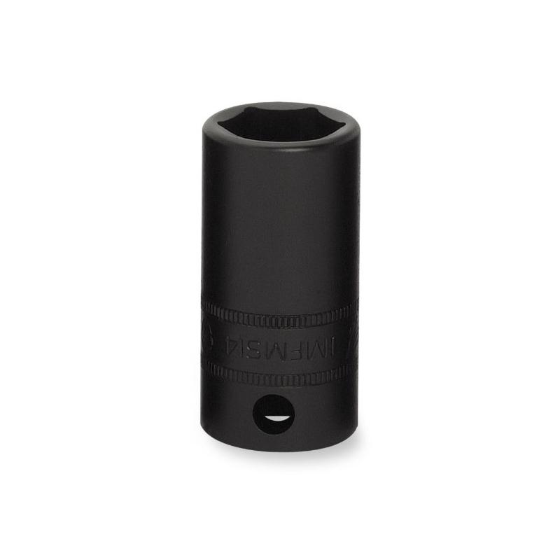 IMFMS14 - Nasadka udarowa 3/8" 6-kątna, Semi-Deep, metryczna, 14 mm