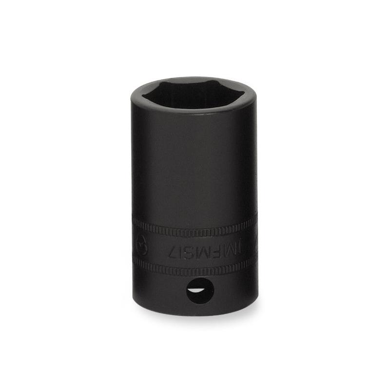 IMFMS17 - Nasadka udarowa 3/8" 6-kątna, Semi-Deep, metryczna, 17 mm