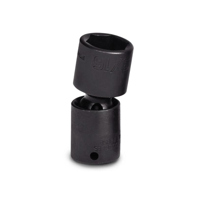 IPTM18A - Nasadka udarowa 1/4" przegubowa, 6-kątna, calowa, 9/16"