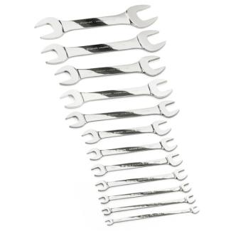 LTA812 - Zestaw kluczy płaskich wąskich, 3/8"x7/16" - 1'11/16"x1'7/8" (12 szt.)