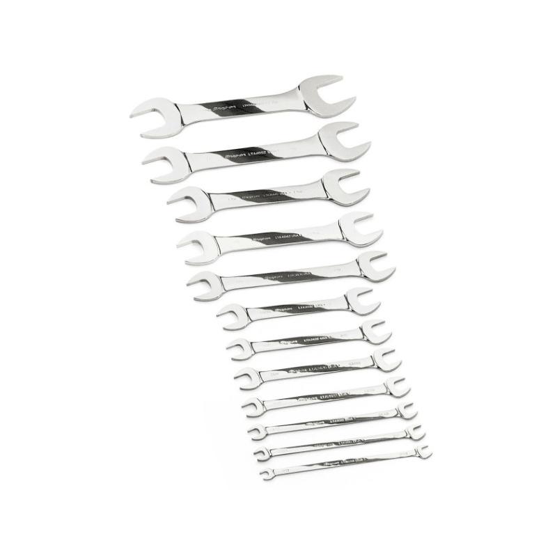 LTA812 - Zestaw kluczy płaskich wąskich, 3/8"x7/16" - 1'11/16"x1'7/8" (12 szt.)