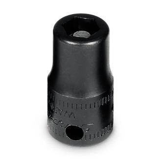MGMM6 - Nasadka magnetyczna 1/4" 6-kątna, krótka, metryczna, 6 mm