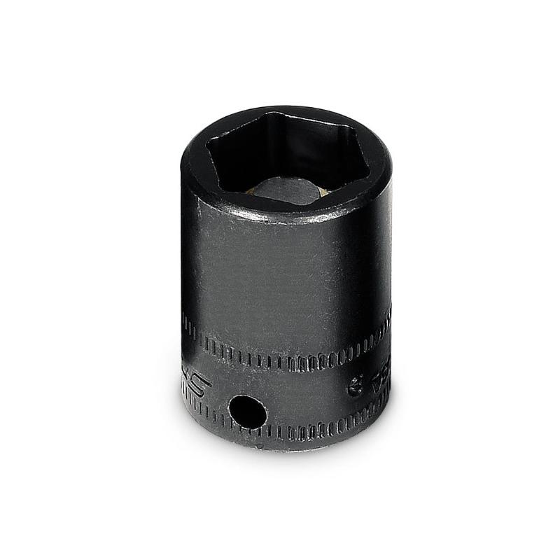 MGMM12 - Nasadka magnetyczna 1/4" 6-kątna, krótka, metryczna, 12 mm