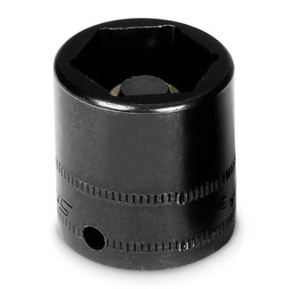 MGMM15 - Nasadka magnetyczna 1/4" 6-kątna, krótka, metryczna, 15 mm