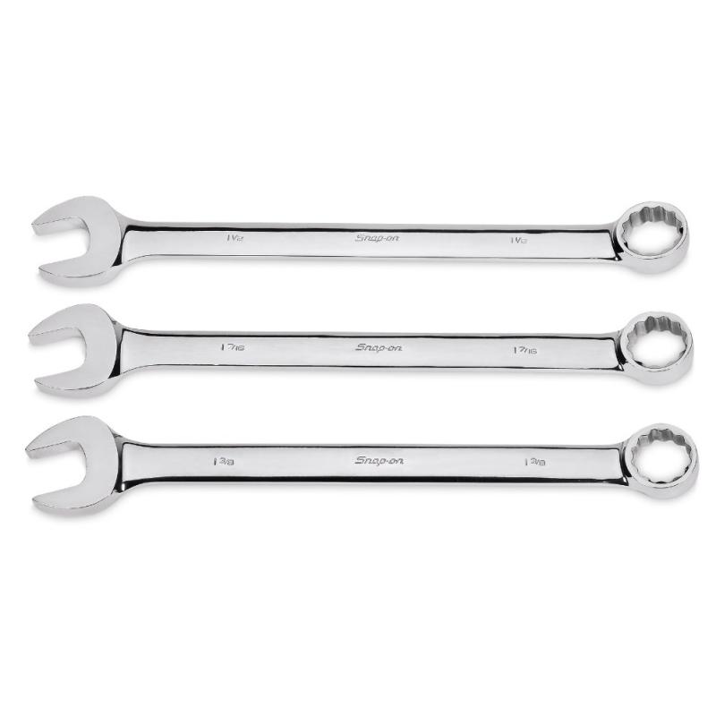 OEX703K2 - Zestaw kluczy oczkowo-płaskich Flank Drive®, 1'3/8" - 1'1/2" (3 szt.)