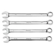 OEX704B - Zestaw kluczy oczkowo-płaskich Flank Drive®, 15/16" - 1'1/8" (4 szt.)