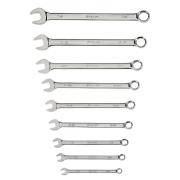 OEX709B - Zestaw kluczy oczkowo-płaskich Flank Drive®, 3/8" - 7/8" (9 szt.)