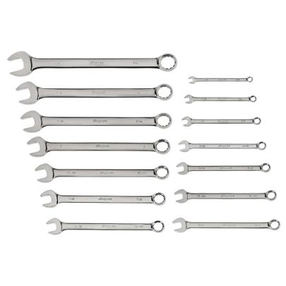 OEX714KB - Zestaw kluczy oczkowo-płaskich Flank Drive®, 3/8" - 1'1/4" (14 szt.)