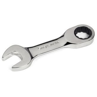 OXKR24 - Klucz oczkowo-płaski grzechotkowy krótki Flank Drive®, 3/4"