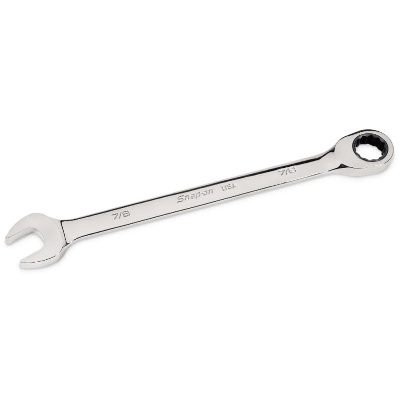 OXR28A - Klucz oczkowo-płaski grzechotkowy Flank Drive®, 7/8"