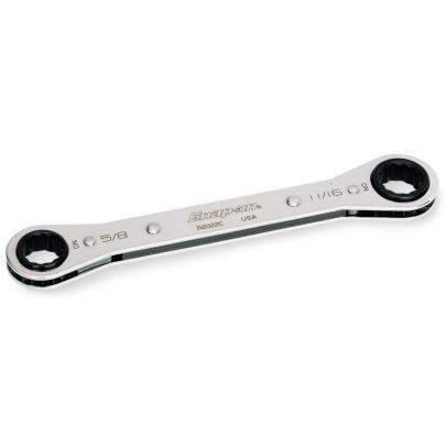 R2022C - Klucz oczkowy grzechotkowy, 5/8" x 11/16"