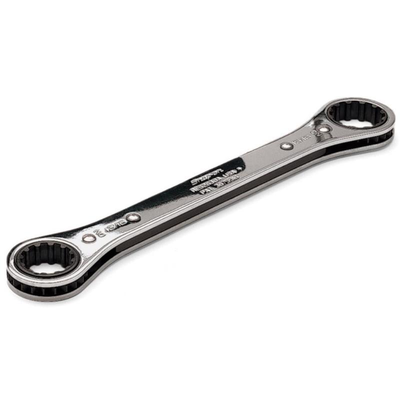 RES810C - Klucz oczkowy grzechotkowy, profil Spline, 1/4" x 5/16"