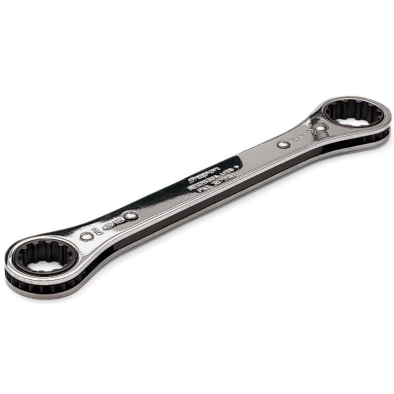 RES1820C - Klucz oczkowy grzechotkowy, profil Spline, 9/16" x 5/8"