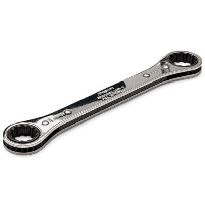 RES2630C - Klucz oczkowy grzechotkowy, profil Spline, 13/16" x 15/16"