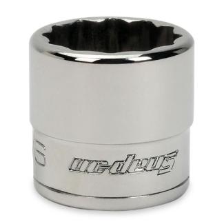 RF081 - Nasadka 3/8" 12-kątna, niskoprofilowa, calowa, 1/4"