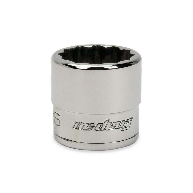 RF081 - Nasadka 3/8" 12-kątna, niskoprofilowa, calowa, 1/4"