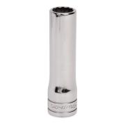 S181A - Nasadka 1/2" 12-kątna, długa, calowa, 9/16"