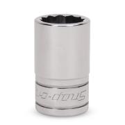 SDH241 - Nasadka 1/2" 12-kątna, Semi-Deep, calowa, 3/4"