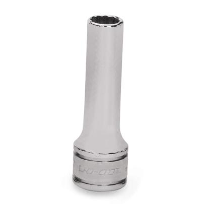 SF081 - Nasadka 3/8" 12-kątna, długa, calowa, 1/4"