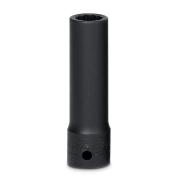 SIMD160A - Nasadka udarowa 1/2" 12-kątna, długa, calowa, 1/2"
