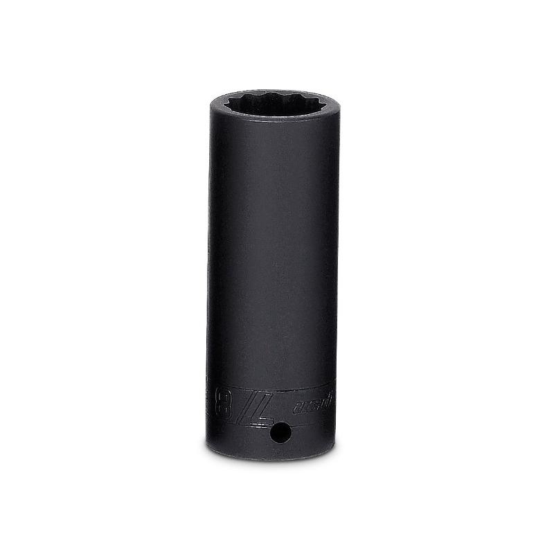 SIMD280A - Nasadka udarowa 1/2" 12-kątna, długa, calowa, 7/8"