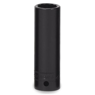 SIMDM170 - Nasadka udarowa 1/2" 12-kątna, długa, metryczna, 17 mm