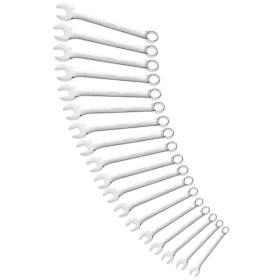 E110327 - Set of 12 combination wrenches, 7-24 mm