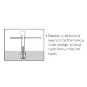 19A01011 - Klucz nasadowy rurkowy, 10 x 11 mm