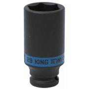 443529M - Nasadka udarowa 1/2" 6-kątna, długa, metryczna, 29 mm