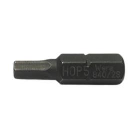 840/2S - Bit udarowy do śrub Hex-Plus, 5 x 30 mm (1 szt.)