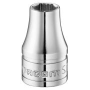 S.10GRP - Nasadka 1/2" do zaokrąglonych śrub 6-kątnych OGV® GRIP, 10 mm