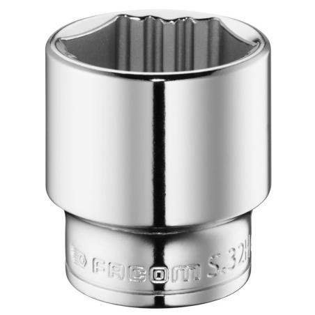 S.32GRP - Nasadka 1/2" do zaokrąglonych śrub 6-kątnych OGV® GRIP, 32 mm