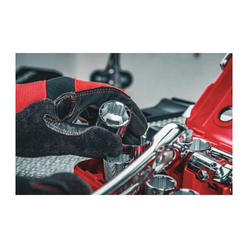 SL.DBOX1GRPPB - Zestaw nasadek 1/2" do zaokrąglonych śrub 6-kątnych OGV® GRIP, 8 - 32 mm, z grzechotką i akcesoriami (21 szt.)