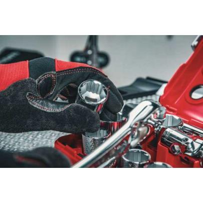 SL.DBOX1GRPPB - Zestaw nasadek 1/2" do obrobionych śrub 6-kątnych OGV® GRIP, 8 - 32 mm, z grzechotką i akcesoriami (21 szt.)