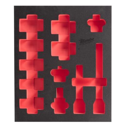 4932493397 - Wkładka piankowa do nasadek 3/4" długich, do wózków narzędziowych, 417 x 536 mm