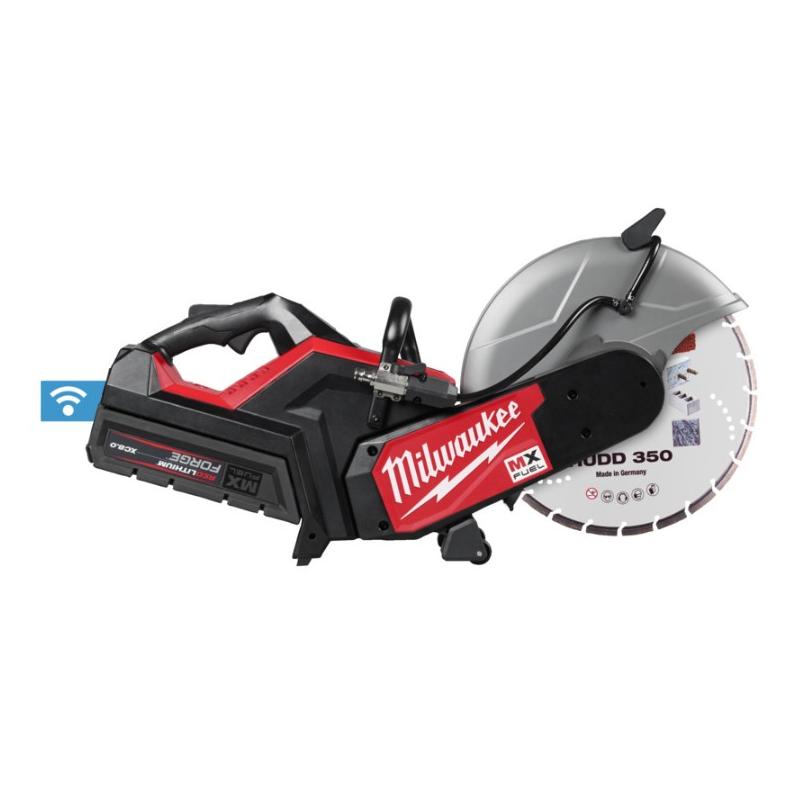 MXF COS350G2-802 - Przecinarka do betonu 350 mm, 8.0 Ah, MX FUEL™, ONE-KEY™, z 2 akumulatorami i ładowarką, 4933480480