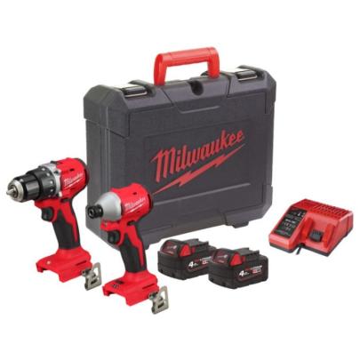 M18 BLCPP2B-402C - Zestaw POWERPACK M18™, M18 BLIDRC, M18 BLDDRC, 2 x 4.0 Ah + ładowarka, w walizce, 4933492836