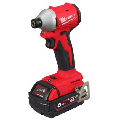 M18 BLIDR-502X - Kompaktowa zakrętarka udarowa 1/4" HEX 18 V, 5.0 Ah, w walizce, z 2 akumulatorami i ładowarką, 4933492843