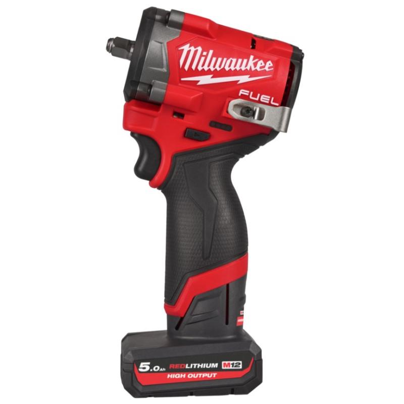 M12 FCIWF38G3-502X - Kompaktowy klucz udarowy 3/8" 542Nm, 12V, 5.0Ah, FUEL™, w walizce z 2 akumulatorami i ładowarką, 4933493452