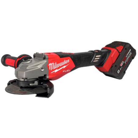 M18 FHSAG125XB2-802X - Szlifierka kątowa z hamulcem śr. 125 mm, 18 V, FUEL™, wł. suwakowy, w walizce, 2 x 8.0 Ah, 4933493416